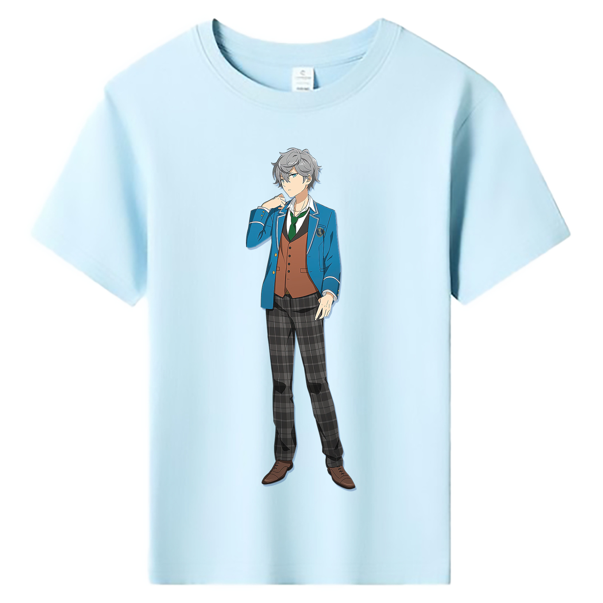 （画像用） あんさんぶるスターズ! Ensemble Stars 綿100％キッズTシャツ（フロントプリント）